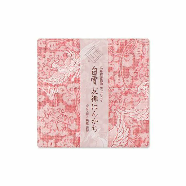 [白雪ふきん] 京友禪染手帕 / 明日香限定 / 朱雀